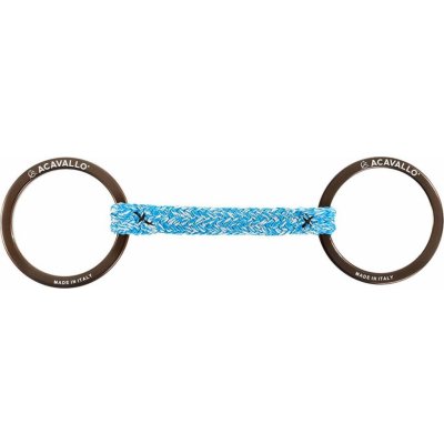 Acavallo Udidlo stihlové nelomené Jumpe AluPro Fiber hnědé – Zboží Dáma