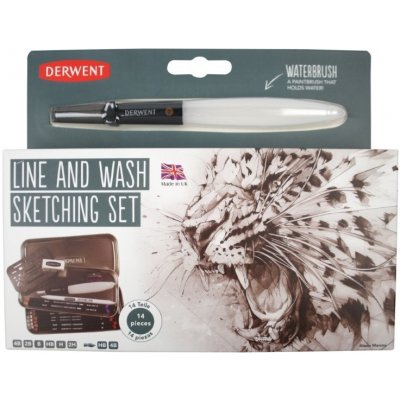 Derwent Skicovací sada Line & Wash – Hledejceny.cz