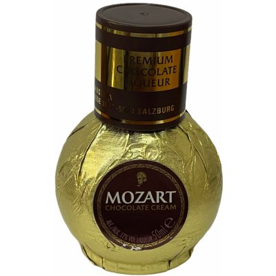 Mozart Chocolate Cream 17% 0,05 l (holá láhev)