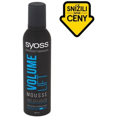 Syoss Volume 3v1 pěnové tužidlo na vlasy 250 ml – Zboží Dáma