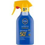 Nivea Sun Protect & Moisture hydratační spray na opalování SPF50+ 270 ml – Hledejceny.cz