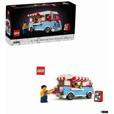 LEGO® Icons 40681 Retro pojízdné občerstvení – Zbozi.Blesk.cz