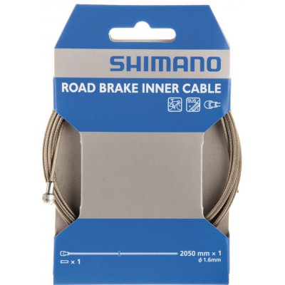 Shimano Brzdové lanko Nerez silniční – Zboží Mobilmania