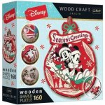 TREFL Wood Craft Origin Vánoční dobrodrušství Mickeyho a Minnie 160 dílků – Zbozi.Blesk.cz