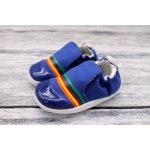Bobux Barefoot první botičky xplorer scamp blueberry + red rainbow 19 – Zboží Mobilmania