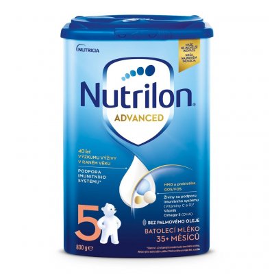 Nutrilon 5 Advanced 800 g – Hledejceny.cz