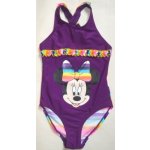 Krásné originální dětské plavky Minnie pro holky,fialové