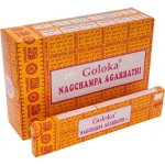 Goloka indické vonné tyčinky Box Nag Champa 12 x 16 g – Zbozi.Blesk.cz