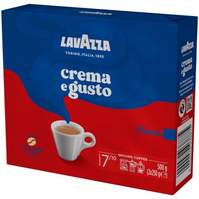 Lavazza Crema e Gusto mletá 2 x 250 g – Zboží Mobilmania