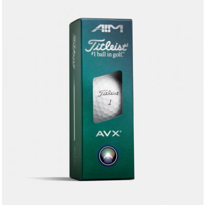 Titleist AVX AIM 360 bílé 3 ks – Hledejceny.cz