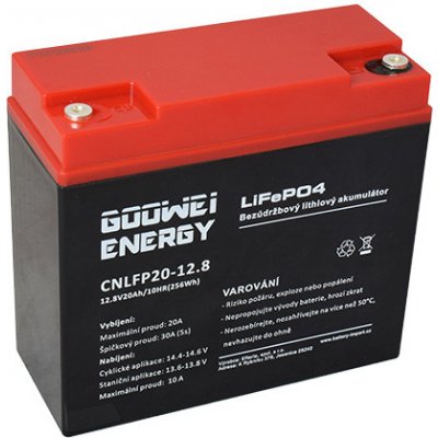 Goowei Energy CNLFP20-12.8 20Ah 12.8V – Zboží Živě