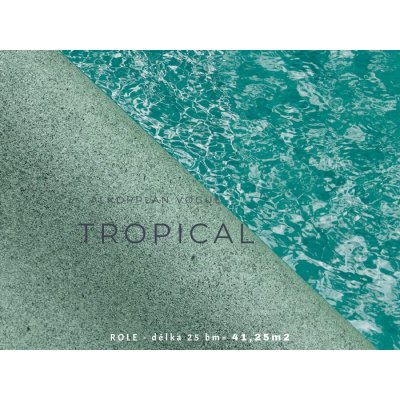 ALKORPLAN VOGUE - Tropical; 1,65 x 25m – Zboží Mobilmania
