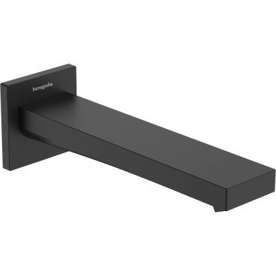 Hansgrohe Vanový výtok Hansgrohe Tecturis E matná černá 73410670 73410670 – Hledejceny.cz
