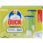 Duck Fresh Discs čistič WC Limetka náhradní náplň 2 x 36 ml – Zboží Dáma