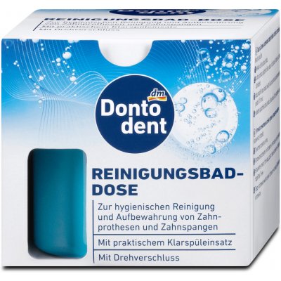 Dontodent dóza na čištění zubních protéz 1 ks – Hledejceny.cz