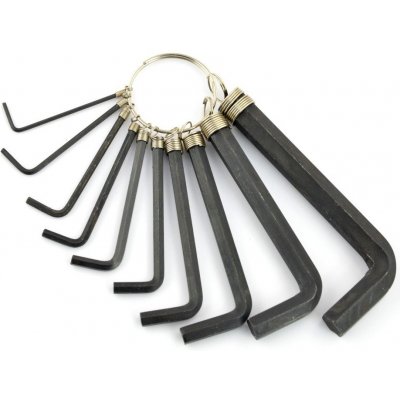 Sada imbusových klíčů Vorel 56390 1,5-10mm - 10ks – Zboží Dáma