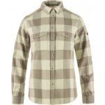 Fjällräven Övik Heavy Flannel Shirt W Fog-Chalk White – Zboží Dáma