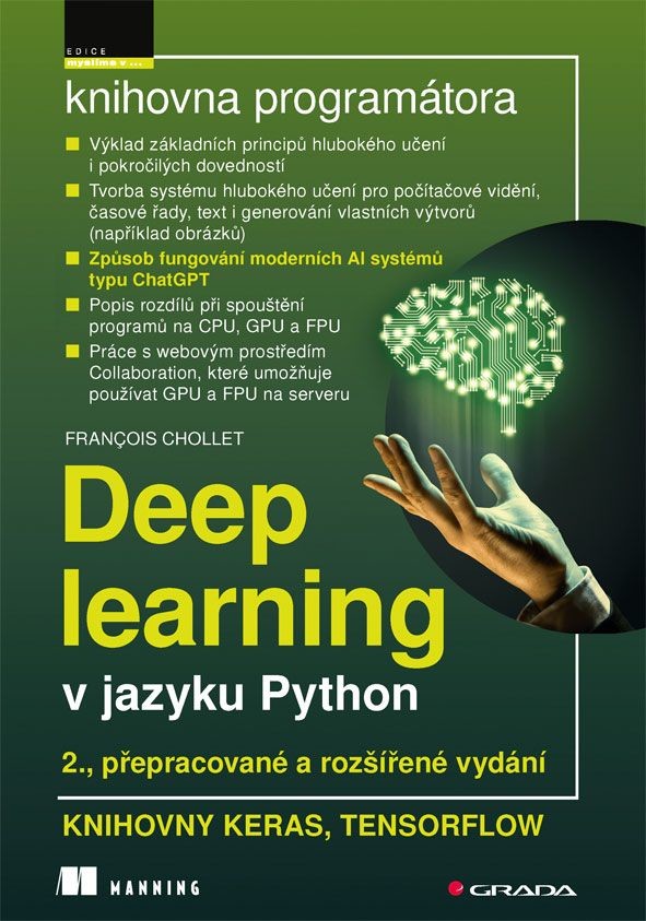 Deep learning v jazyku Python / 2. vydán - Francois Chollet
