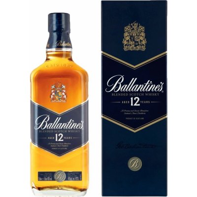 Ballantine’s 12y 40% 1 l (holá láhev) – Hledejceny.cz