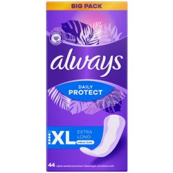 Always Dailies Long Plus Extra Protect Intimky 44 ks