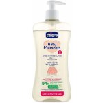 CHICCO Šampon micelární na vlasy a tělo s dávkovačem Baby Moments Sensitive 94% přírod. složek 500 ml – Zboží Dáma