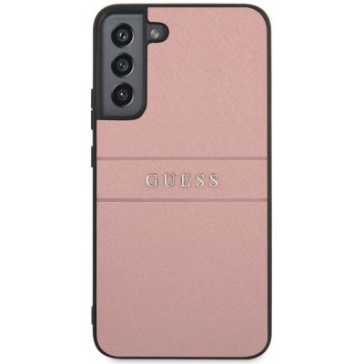 Pouzdro Guess PU Leather Saffiano Apple iPhone 14 Pro, růžové