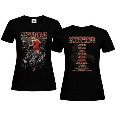 Tričko Scorpions Love at First Sting Tour 2024 černá – Hledejceny.cz