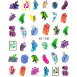 Samolepky na nehty Colorful JO-1842 – Zboží Mobilmania