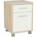 Kondela Johan 2 New 07 dub sonoma + bílý – Zboží Dáma