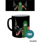 Keramický hrnek Rick and Morty Pickle Rick černý 300 ml – Zboží Mobilmania