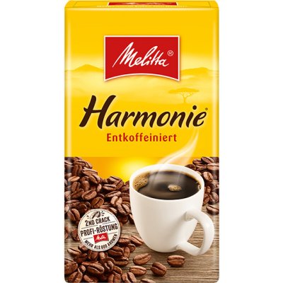 Melitta Harmonie bez kofeinu mletá 0,5 kg – Hledejceny.cz