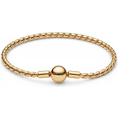 Pandora Pozlacený náramek na přívěsky Shine Moments 564028C00 20 cm – Hledejceny.cz