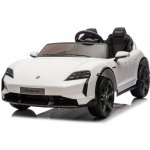 Mamido Porsche Taycan Turbo S Elektrické autíčko bílá – Sleviste.cz