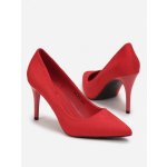 Dámské semišové lodičky BO-202-64 RED – Hledejceny.cz