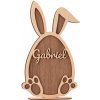 ČistéDřevo Velikonoční dekorace se jménem - zajíček