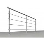 Hahn Steel Nerezové zábradlí - set (délka:3000mm x výška:900mm) – Zboží Mobilmania