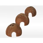 Trixie Set domečků z kokosových ořechů 3ks, 8/10/12cm – Zboží Dáma