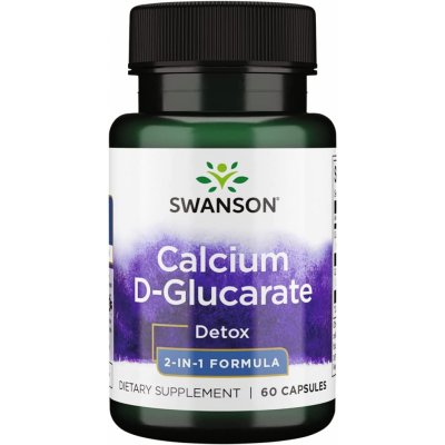 Swanson Calcium D-Glucarate 60 kapslí