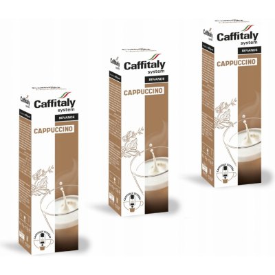 Caffitaly Kapsle Cappuccino káva s mlékem do Tchibo Caffisimo 10 ks – Sleviste.cz