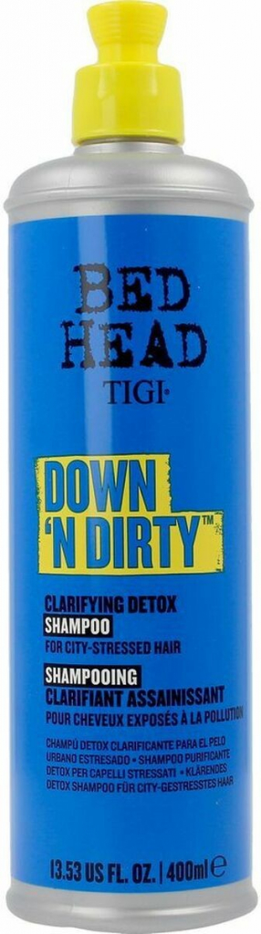 Tigi Bed Head Down´N Dirty detoxikační šampon 400 ml