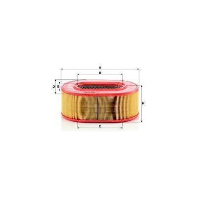 MANN-FILTER Vzduchový filtr C25124 – Hledejceny.cz