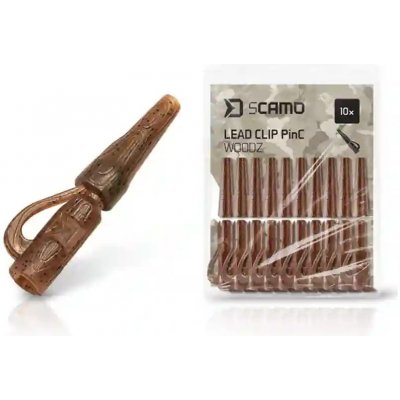Delphin Závěsky sCAMO PinC WOODZ Klip Na Olovo 10 ks – Sleviste.cz