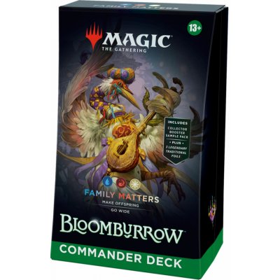 Wizards of the Coast Magic The Gathering Bloomburrow Family Matters Commander Deck – Zboží Mobilmania