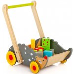 Leomark legrační Ježek s dřevěnými kostkami – Zboží Mobilmania