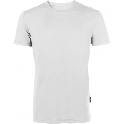 HRM pánské Bio odolné tričko s kulatým výstřihem bílá