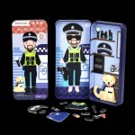 MierEdu Cestovní magnetické puzzle policista – Zboží Mobilmania