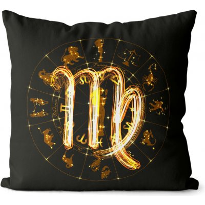 Impar Polštář Symbol znamení Panna 23.8. 22.9. 40x40 – Zboží Mobilmania