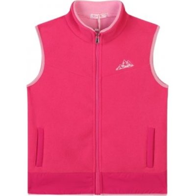 Kugo dívčí fleesová vesta růžová FM7894 – Hledejceny.cz