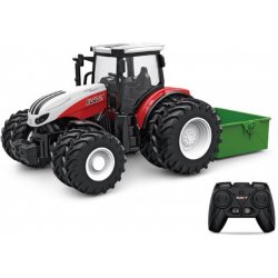 H-Toys Zemědělský traktor 2,4 GHz RTR se skládkovým kontejnerem 1:24