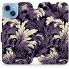 Pouzdro a kryt na mobilní telefon Apple Mobiwear - Apple iPhone 14 - VA46S Fialové rostliny